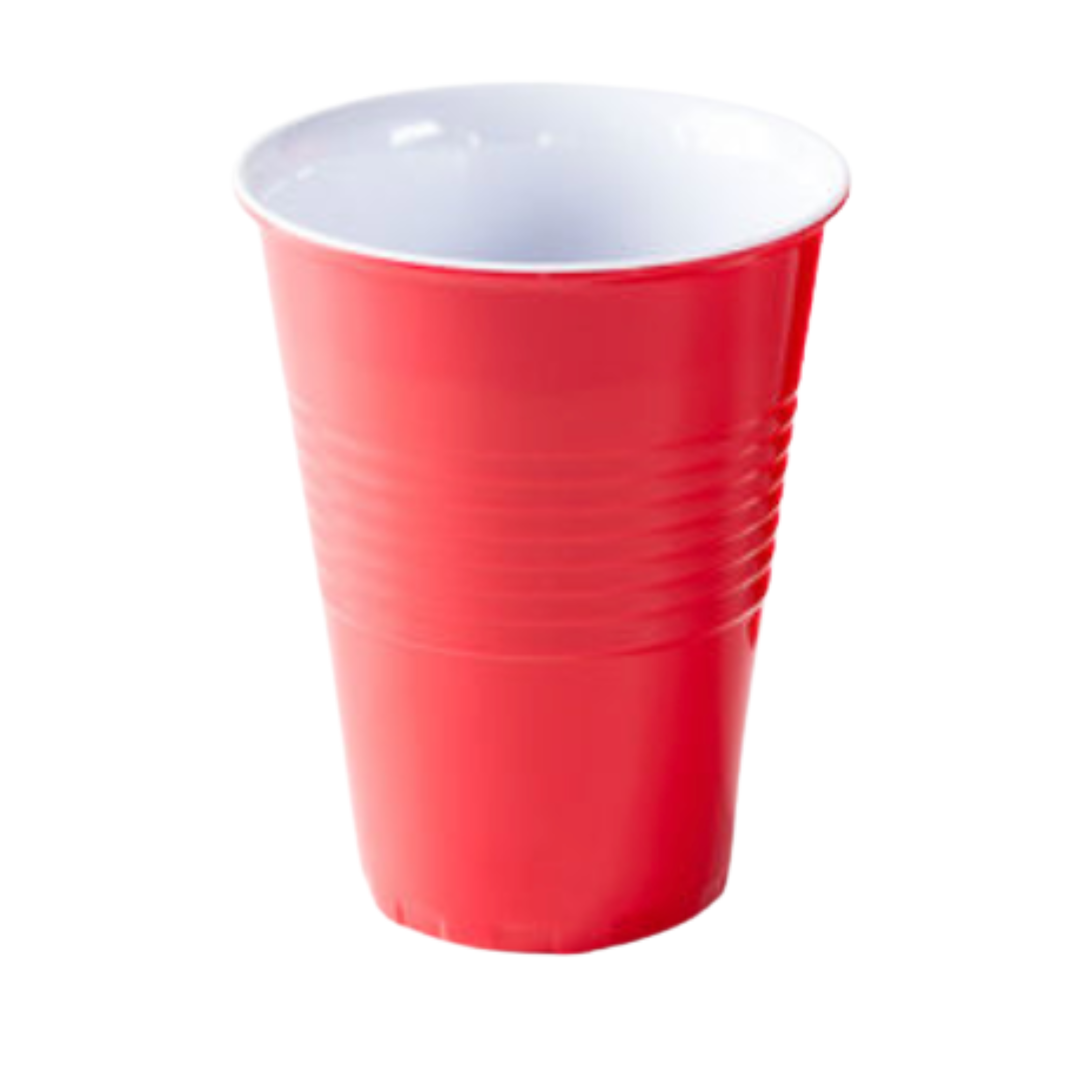 180 DEGREES Red Melamine Drinking Cup Default Title