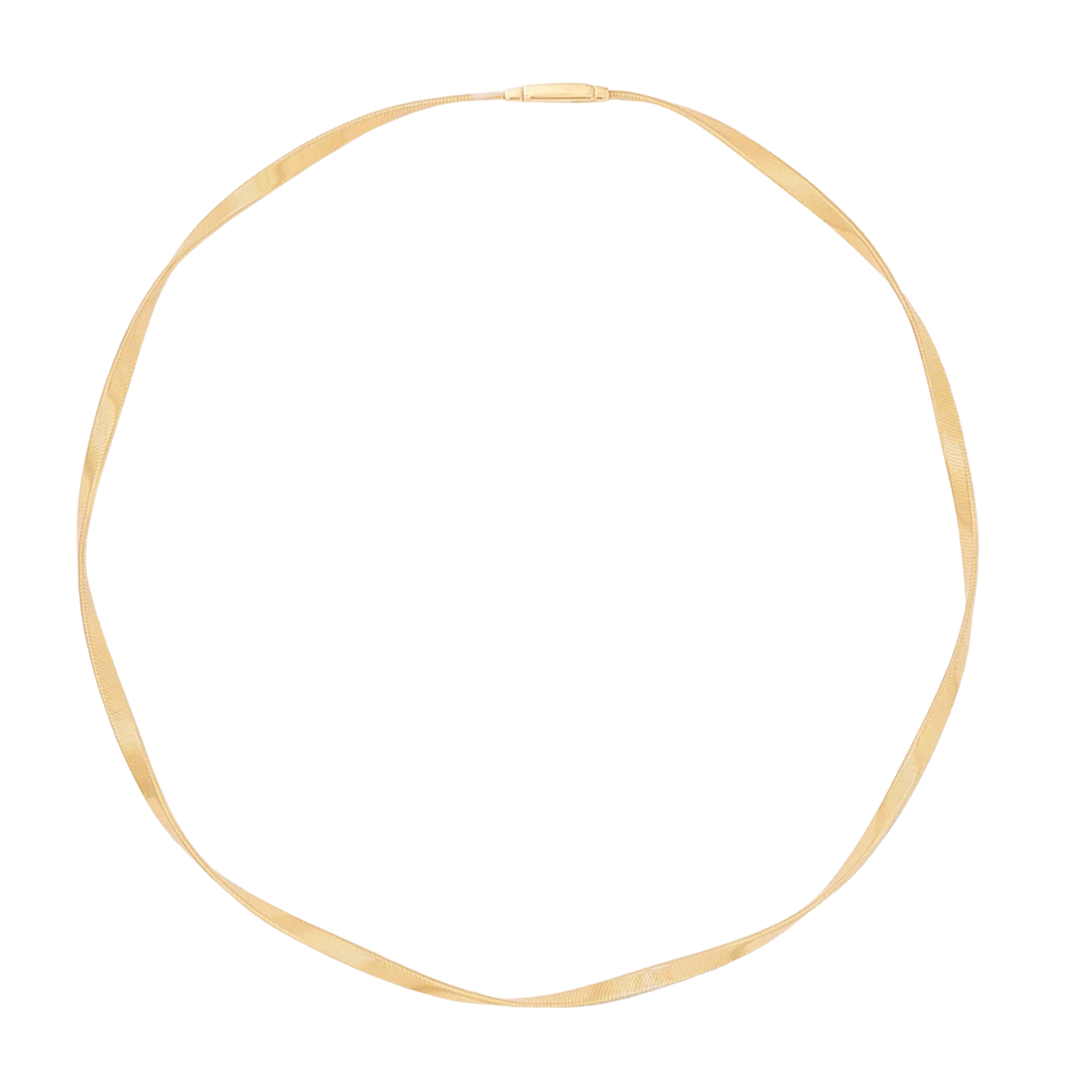 MARCO BICEGO Marrakech 18K Yellow Gold Twisted Supreme Necklace