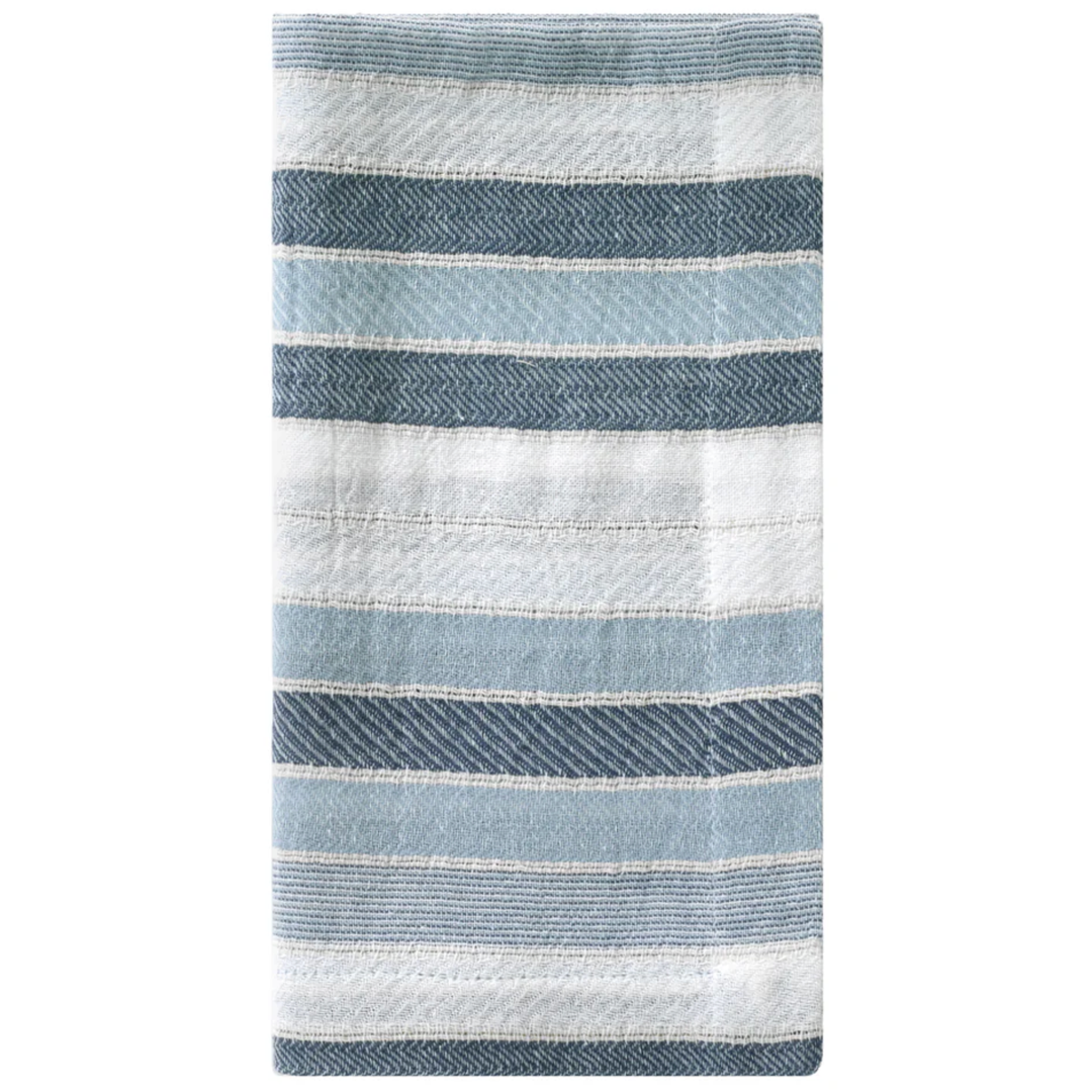 BODRUM Aegean Blue Stripe Napkins Default Title