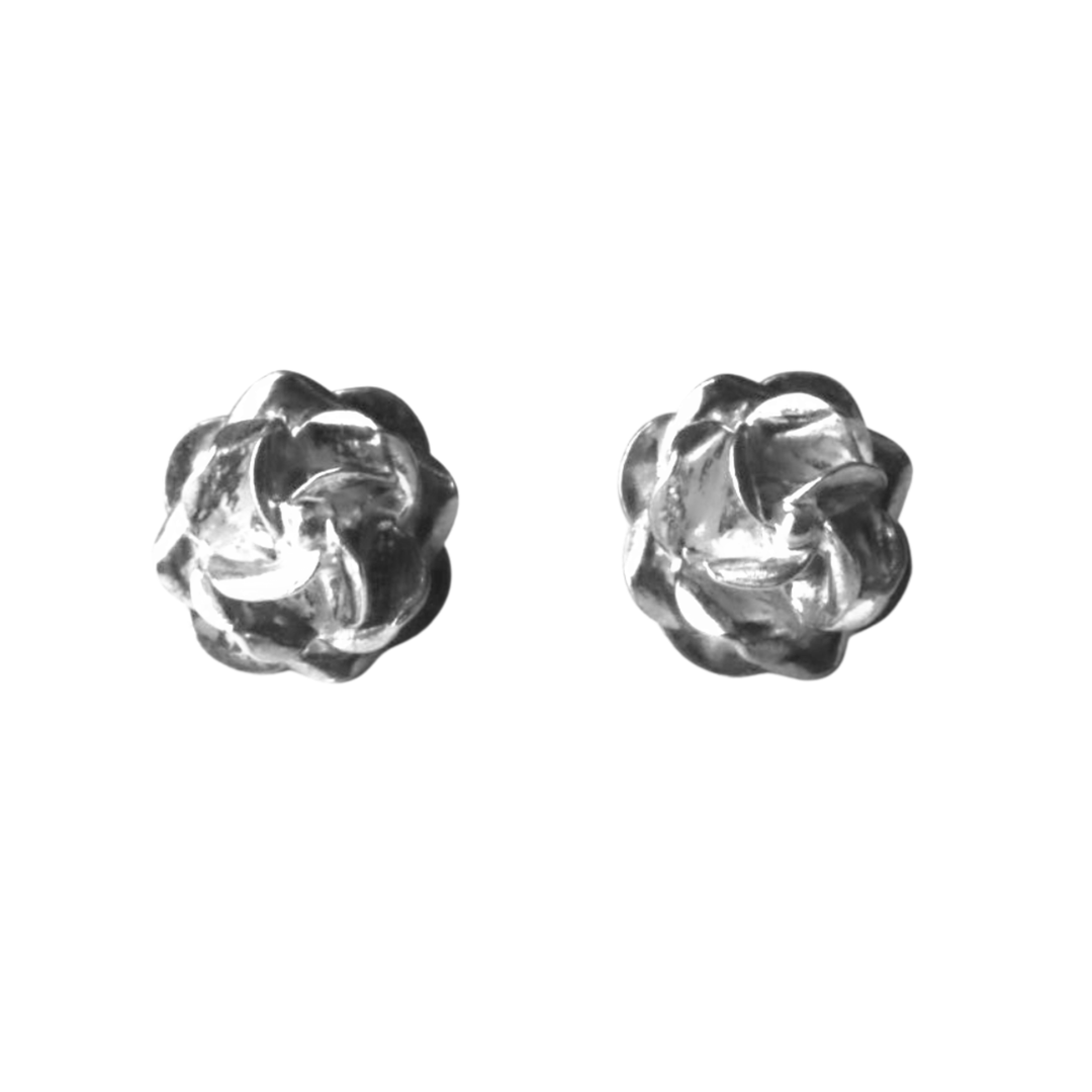 KELLY FLETCHER Sterling Silver Flower Post Earrings Default Title