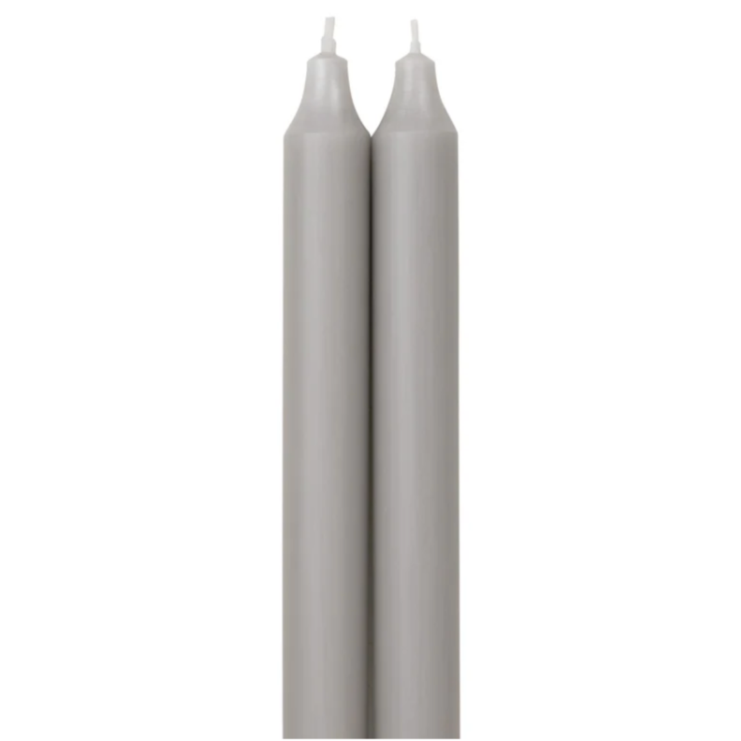 NORTHERN LIGHTS Stone Taper Candles Set Of 2 Default Title