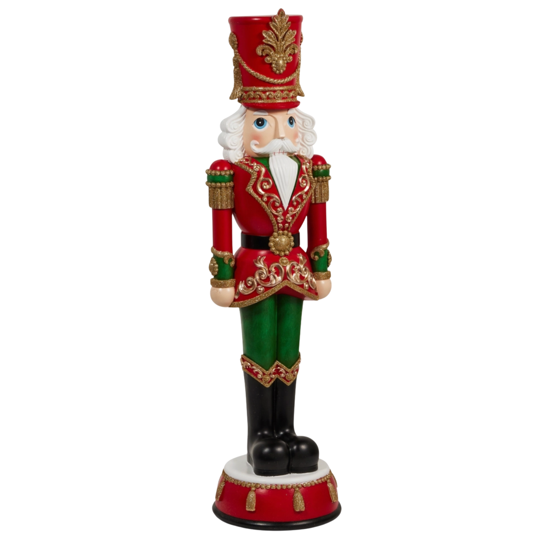 RAZ IMPORTS Red And Green Nutcracker Default Title