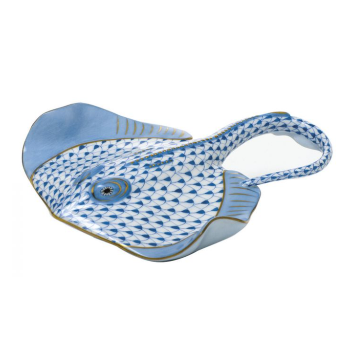 HEREND Stingray BLUE
