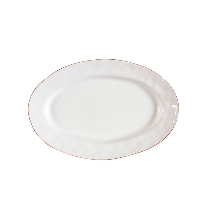 SKYROS Cantaria White Small Oval Platter Default Title