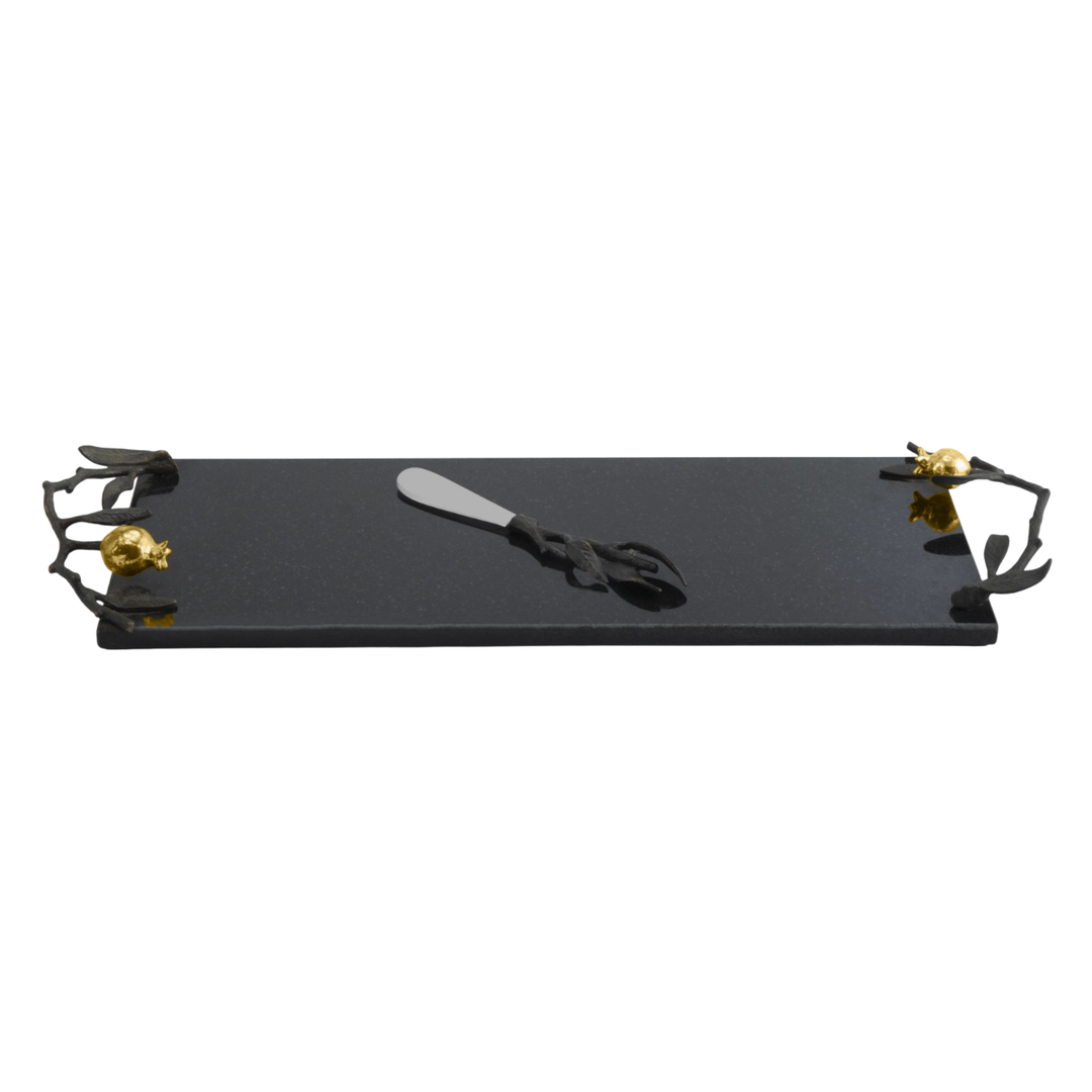 MICHAEL ARAM POMEGRANATE CHEESEBOARD W/KNIFE - SMALL Default Title