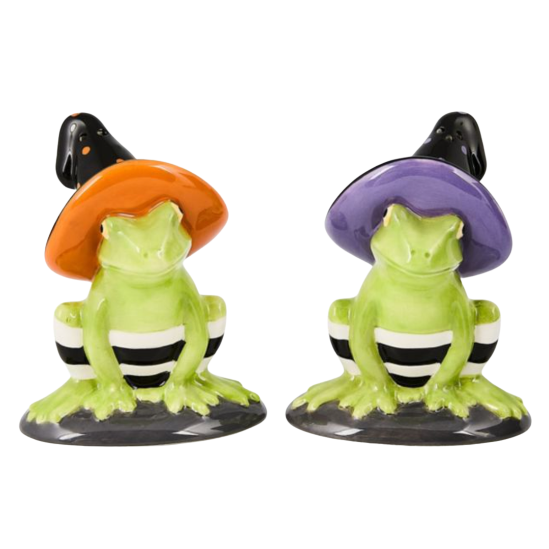 MACKENZIE CHILDS Halloween Fergal Salt And Pepper Set Default Title