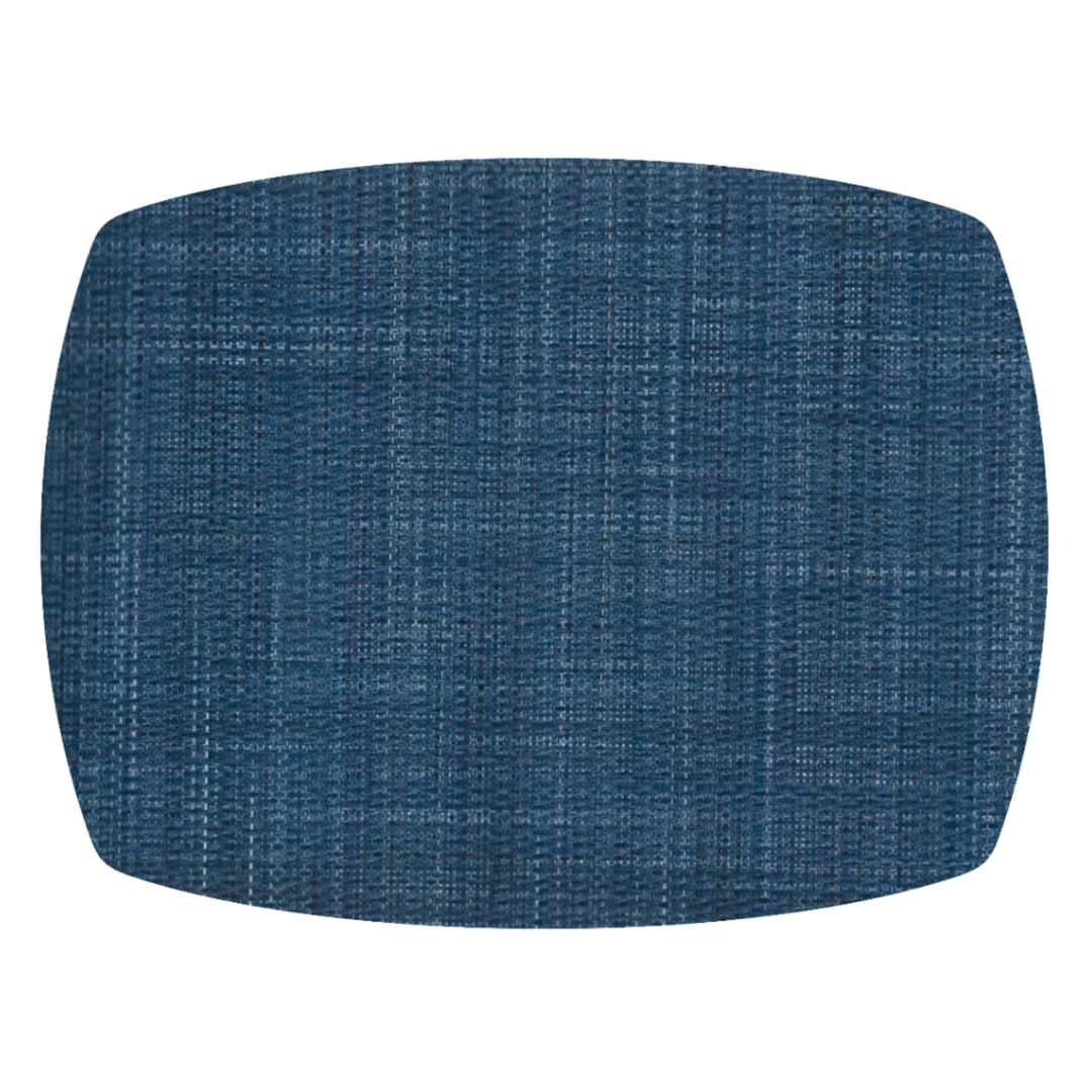 DAVANTI/VIA DECO HOME Tempo Stravaganza Rectangle Placemat Dark Blue Default Title