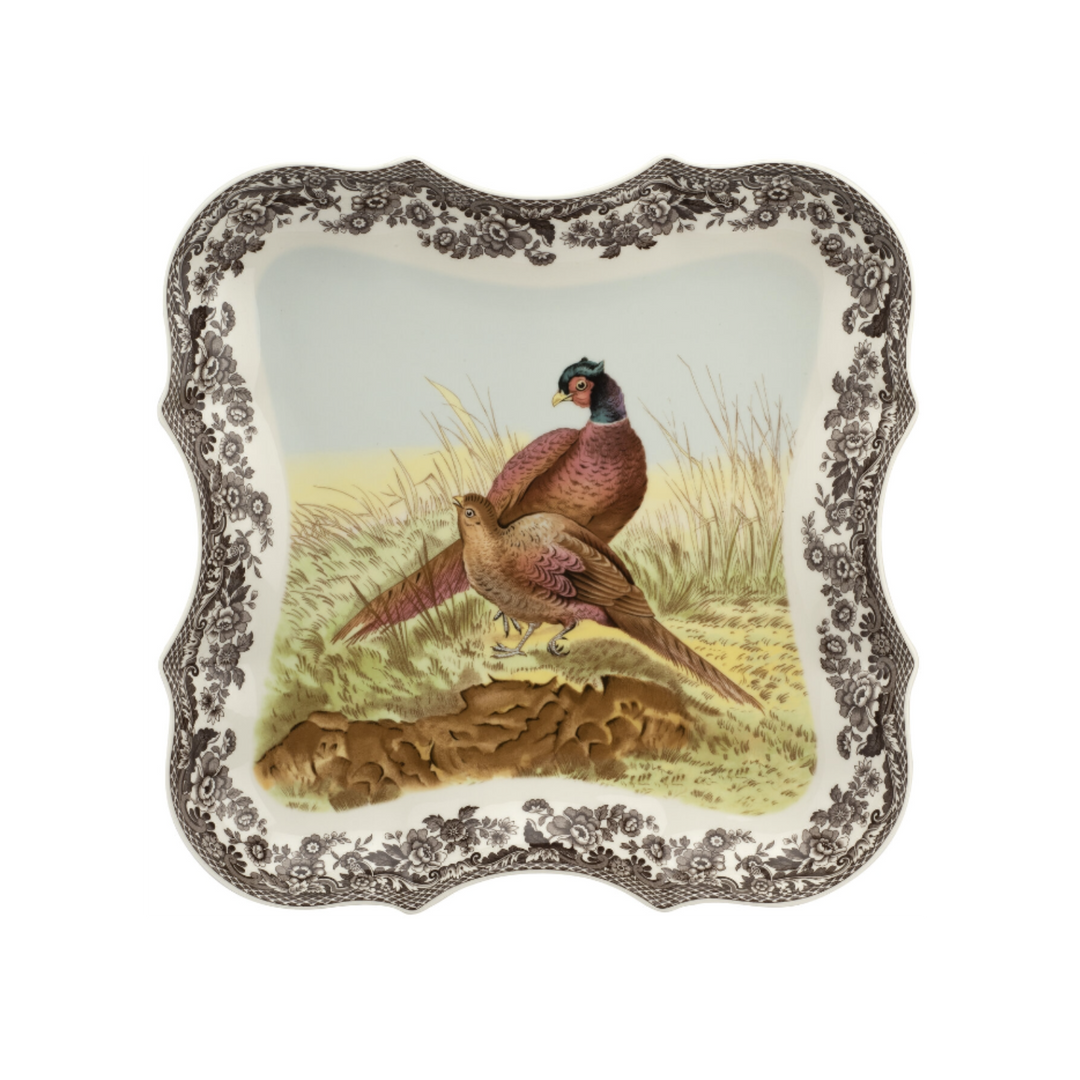SPODE Woodland Pheasant Devonia Tray Default Title