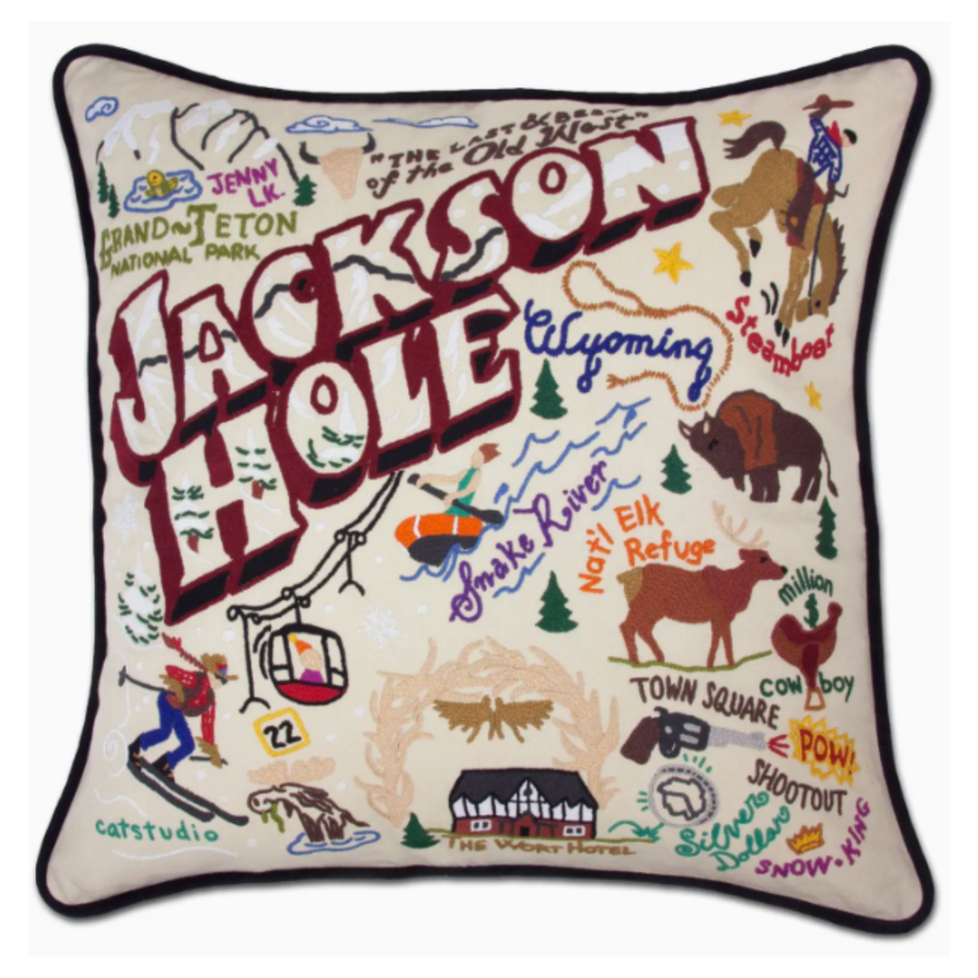 CATSTUDIO Jackson Hold Hand Embroidered Pillow Default Title