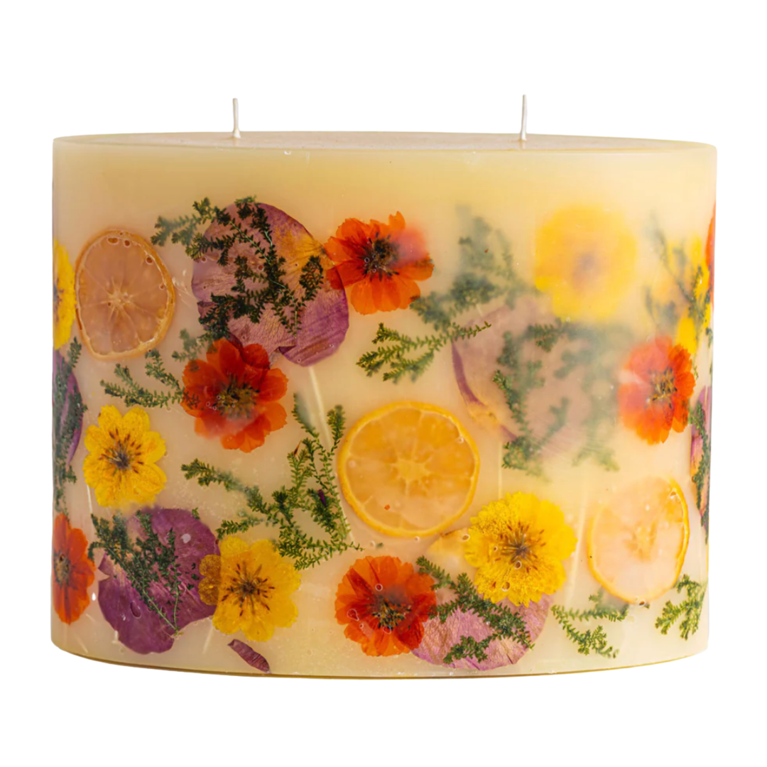 ROSEY RINGS Sugared Citrus Centerpiece Botanical Candle Default Title