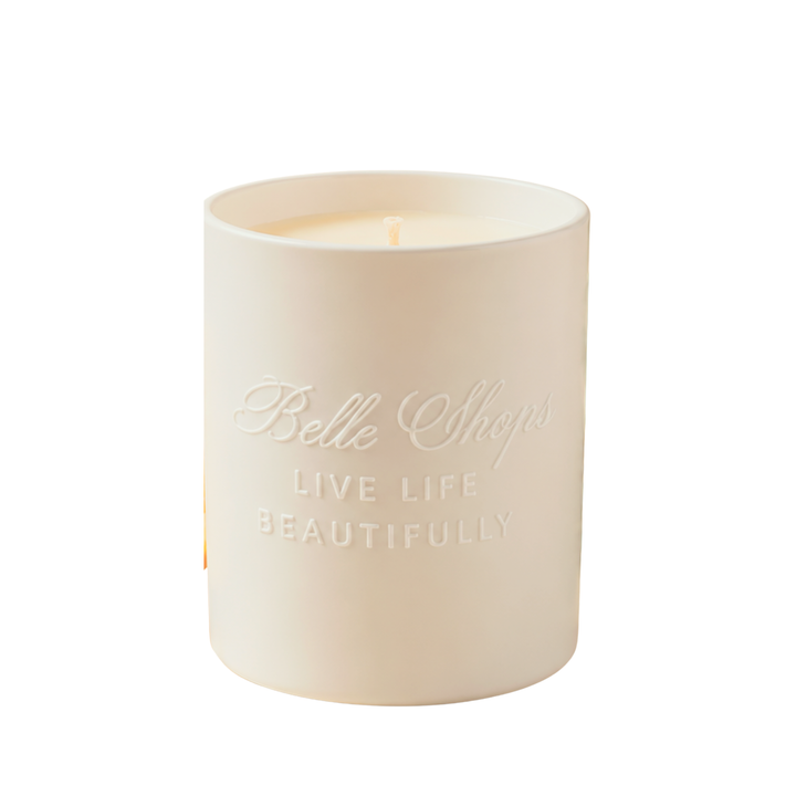 BELLE SHOPS Signature Scent Candle In White Ceramic Default Title