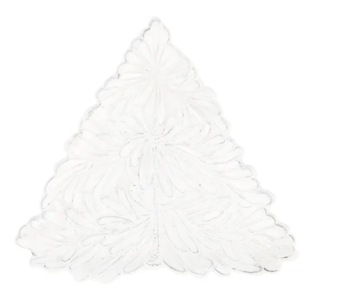 VIETRI Lastra Holiday White Figural Small Plate Default Title