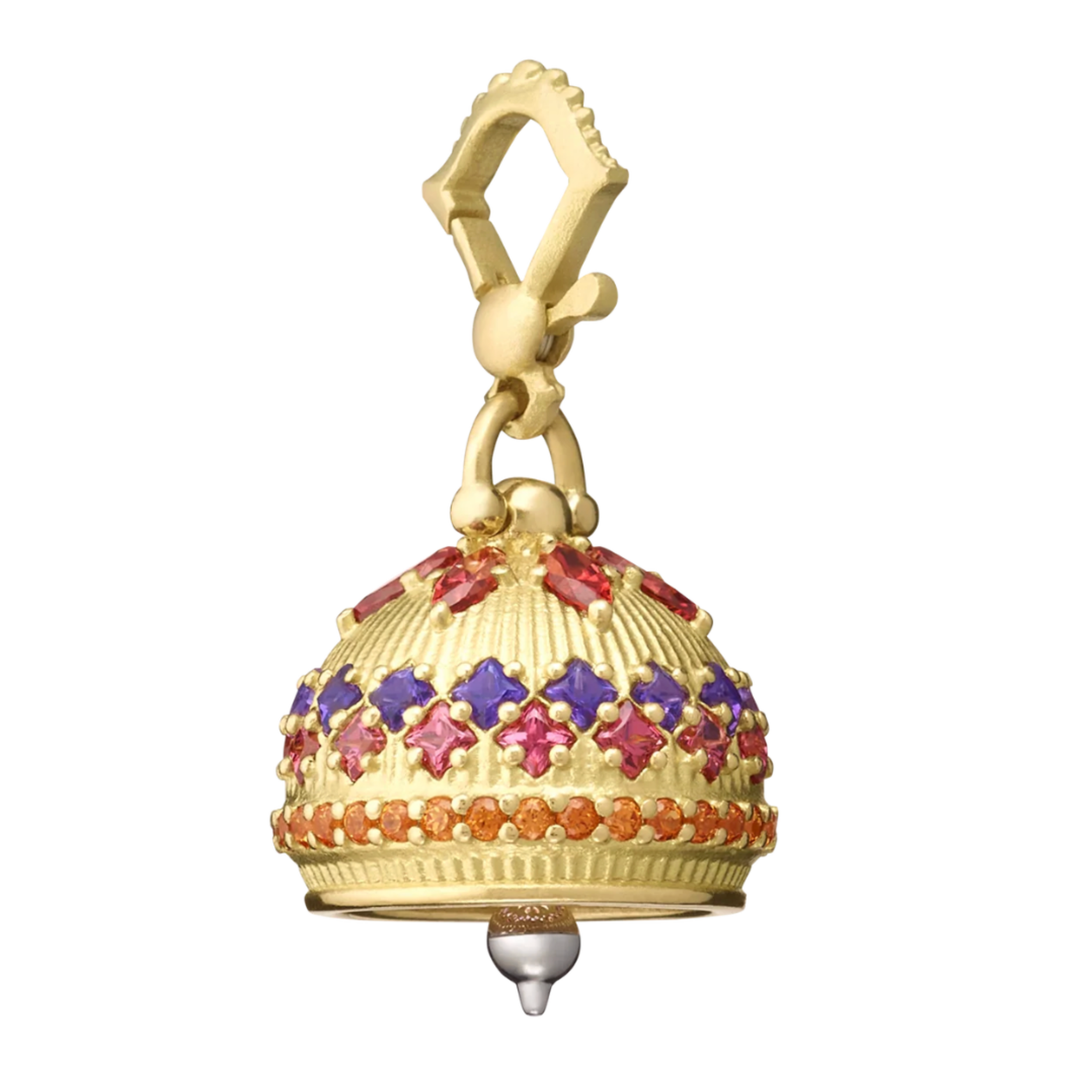 PAUL MORELLI 18K Yellow Gold Meditation Bell Gemstones Default Title