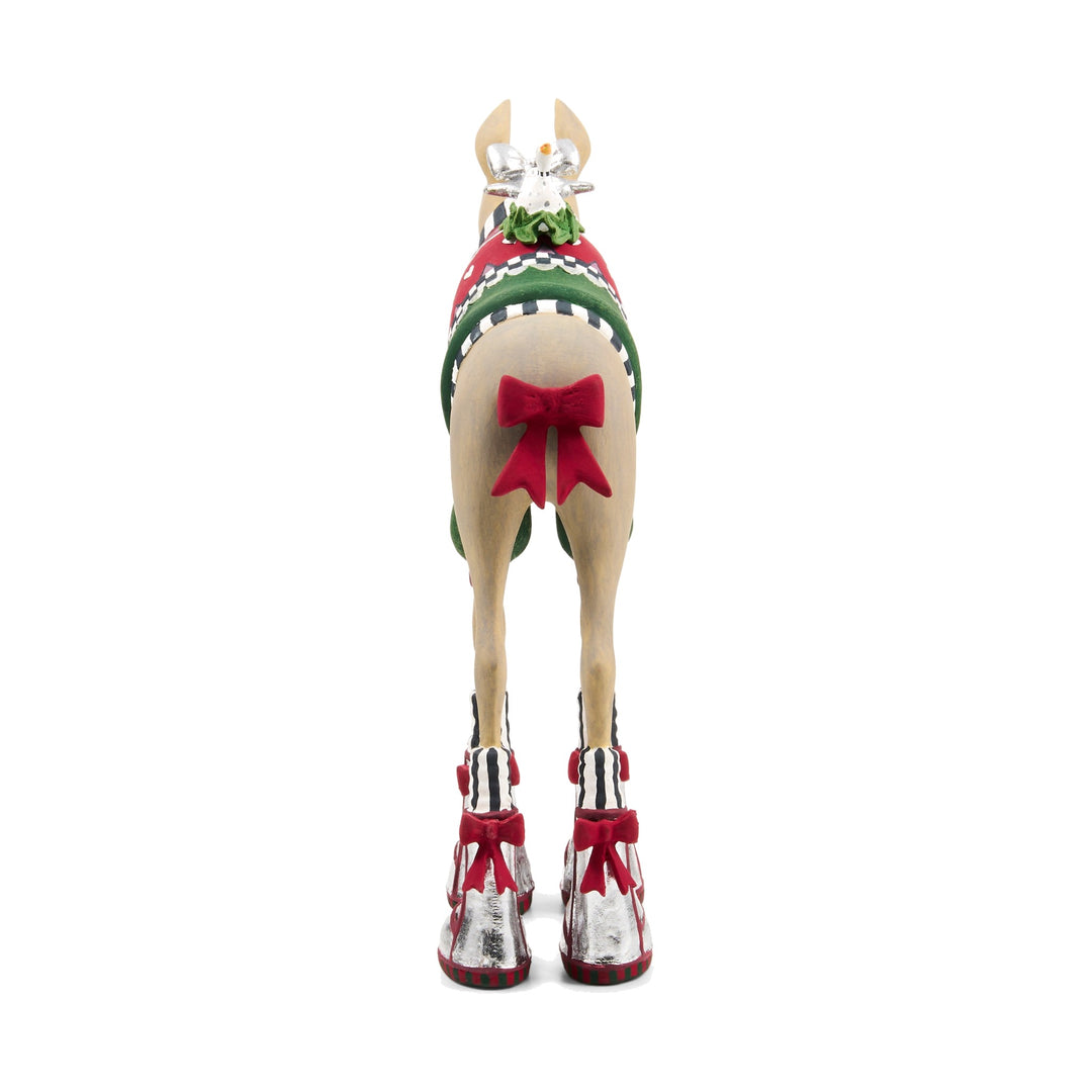 MACKENZIE CHILDS MacKenzie-Childs Patience Brewster Mooseltoe Maude Moose Figure
