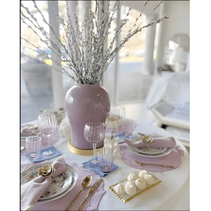 BODRUM Camellia Gold Napkin Ring