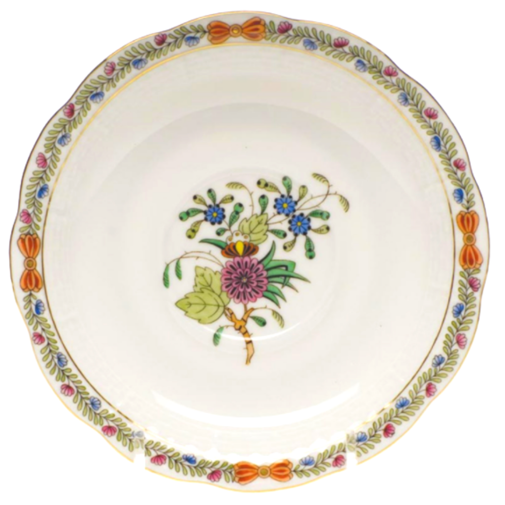 HEREND Windsor Garden Saucer