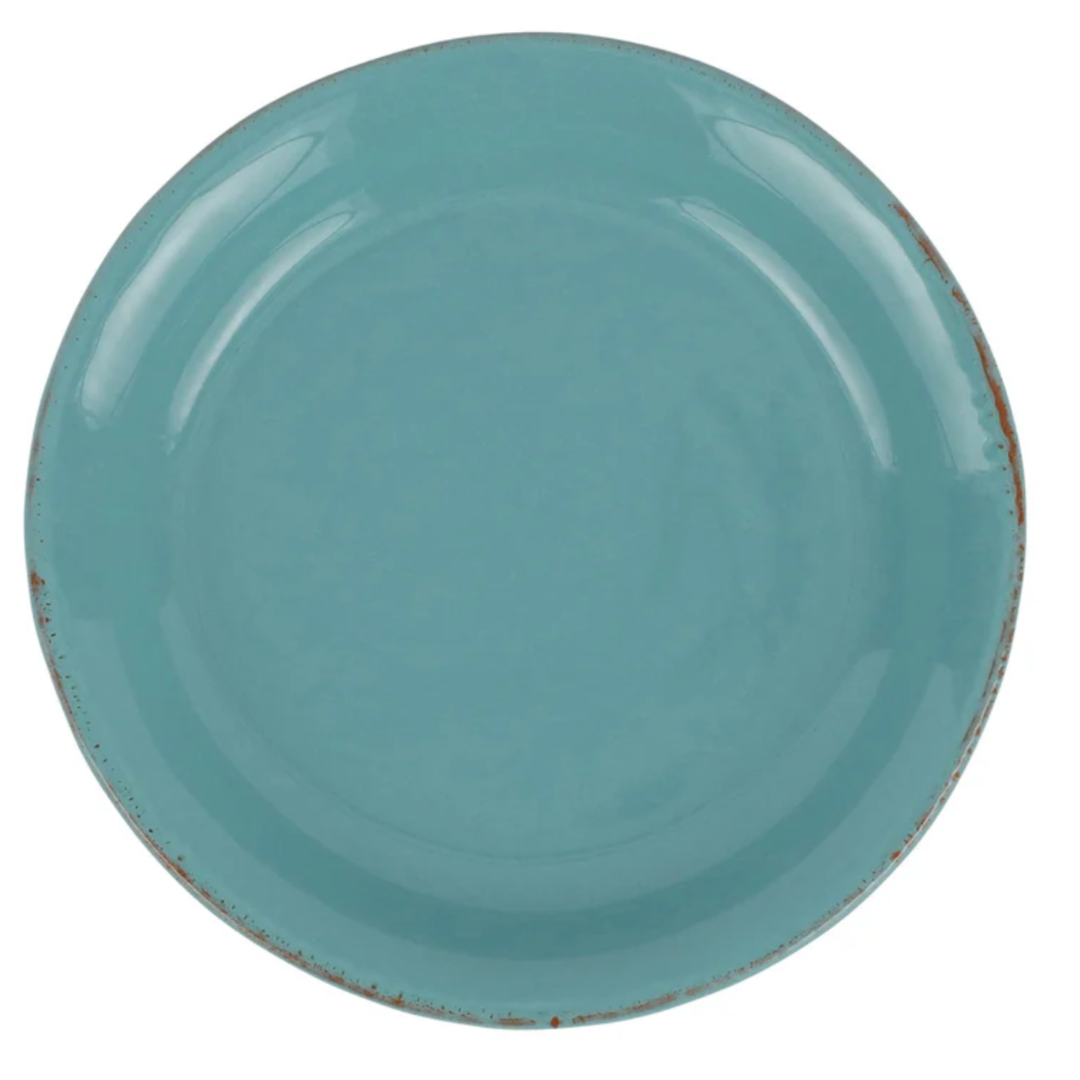 VIETRI Cucina Fresca Turquoise Salad Plate