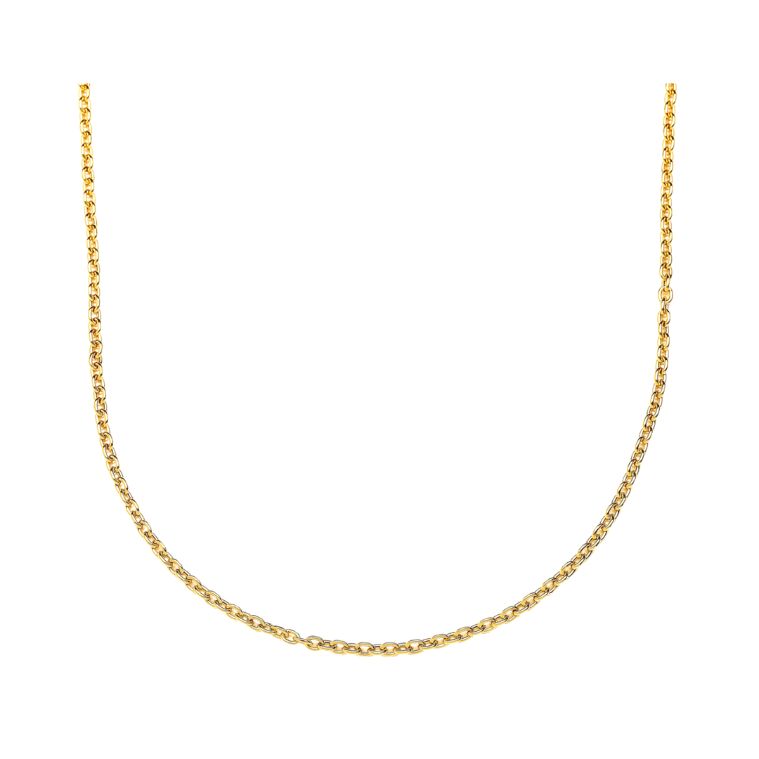 SYNA 18K Yellow Gold Chain Necklace Default Title