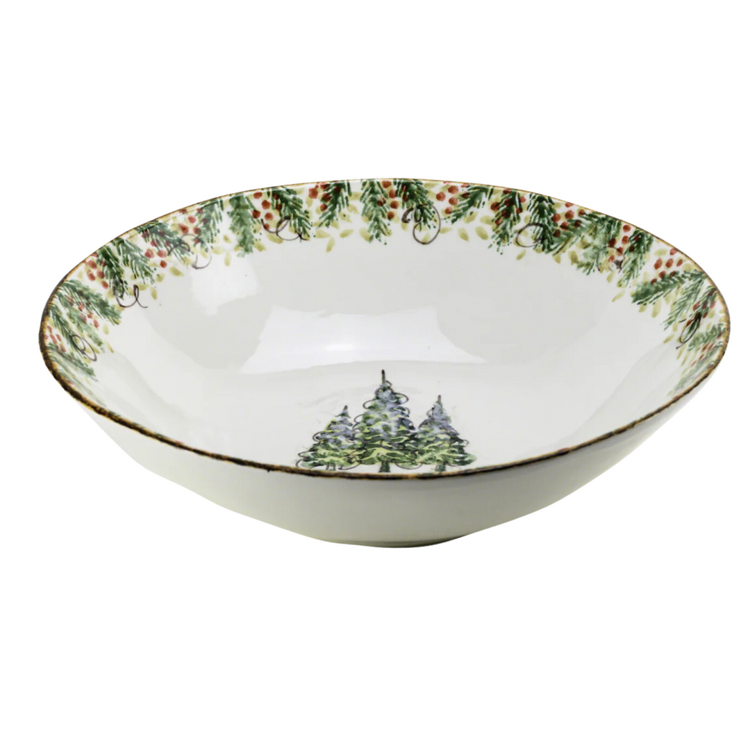 ARTE ITALICA Natale Medium Serving Bowl Default Title