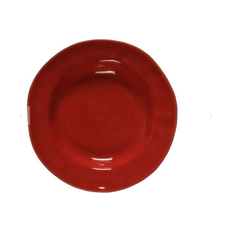 SKYROS Cantaria Poppy Red Pasta Or Rim Soup Bowl Default Title