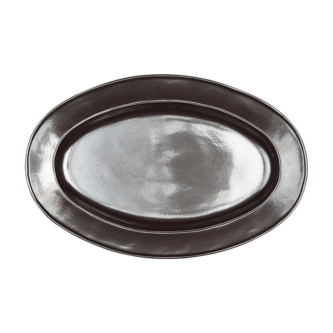 JULISKA Pewter Stoneware Oval Platter Default Title