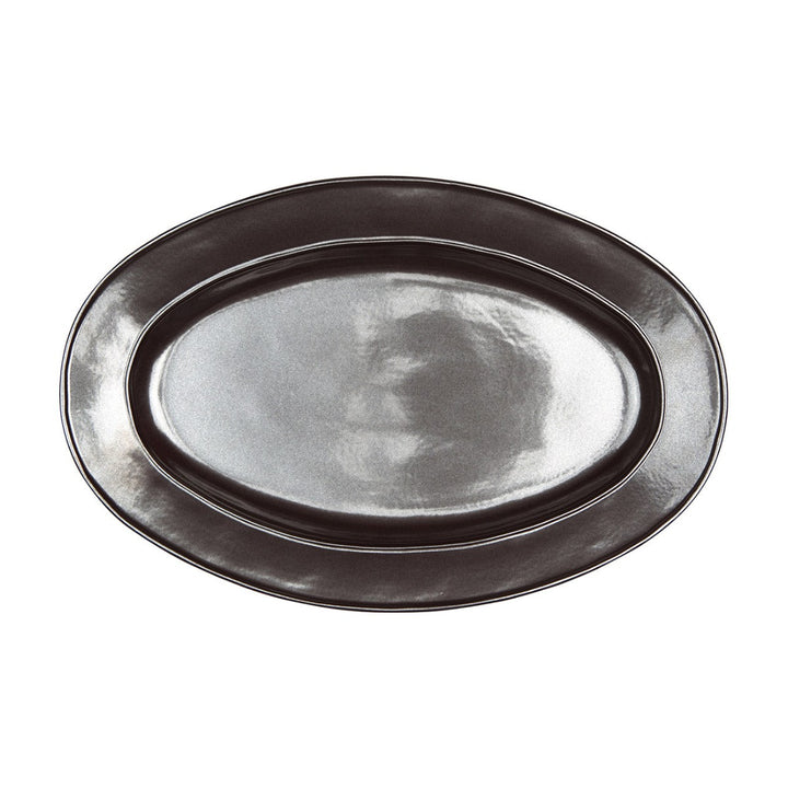 JULISKA Pewter Stoneware Oval Platter Default Title