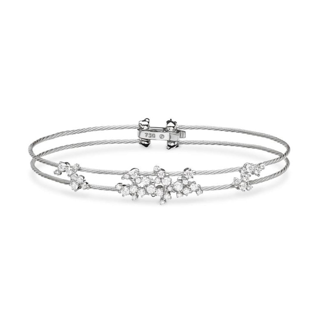 PAUL MORELLI Confetti Double Wire Bracelet With Diamonds Default Title