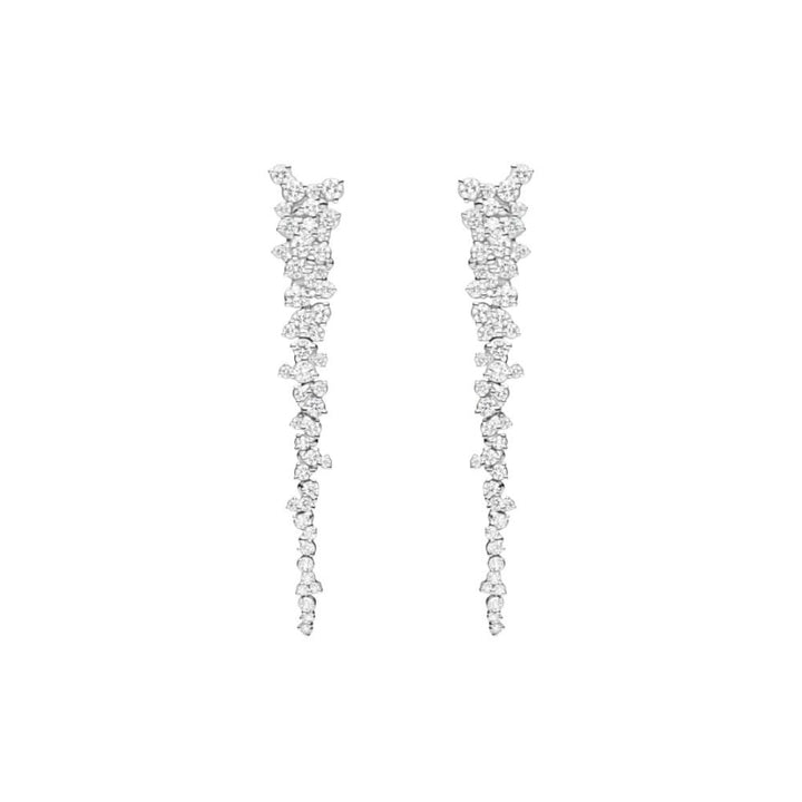 PAUL MORELLI 18K WHITE GOLD CONFETTI DROP EARRINGS Default Title