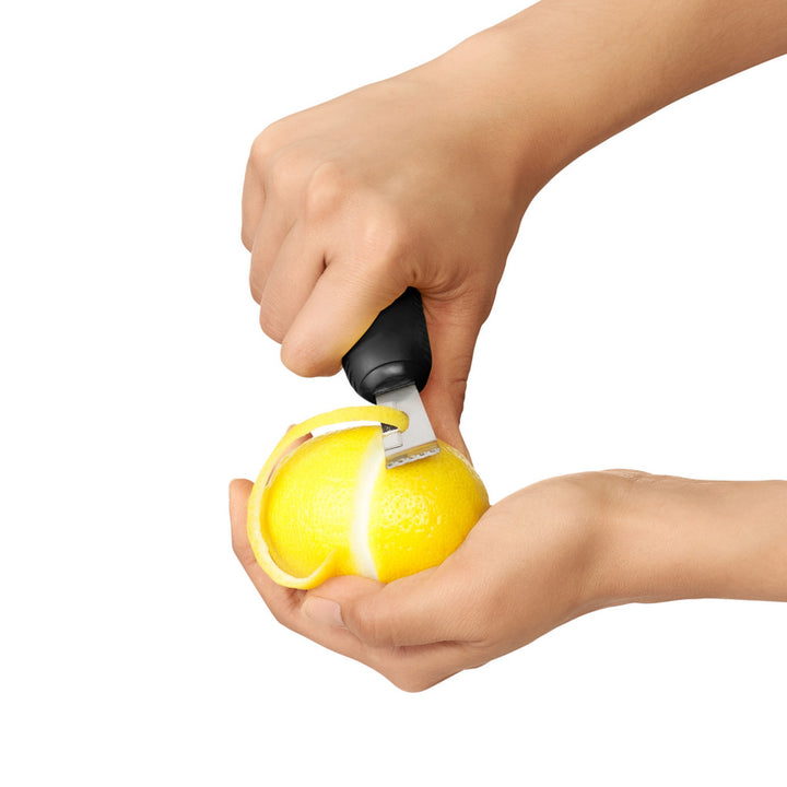 OXO GOOD GRIPS CITRUS ZESTER WITH CHANNEL KNIFE