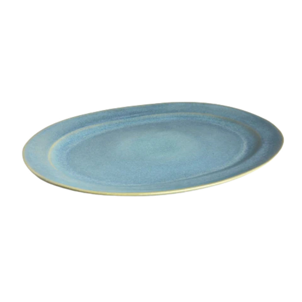CARMEL CERAMICA STILLWATER VERDE OVAL PLATTER Default Title
