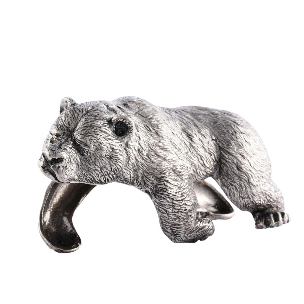 VAGABOND HOUSE Sleeping Bear Napkin Ring Default Title