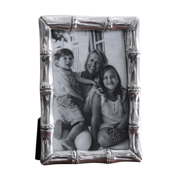 BEATRIZ BALL GARDEN BAMBOO 8X10 FRAME SILVER Default Title
