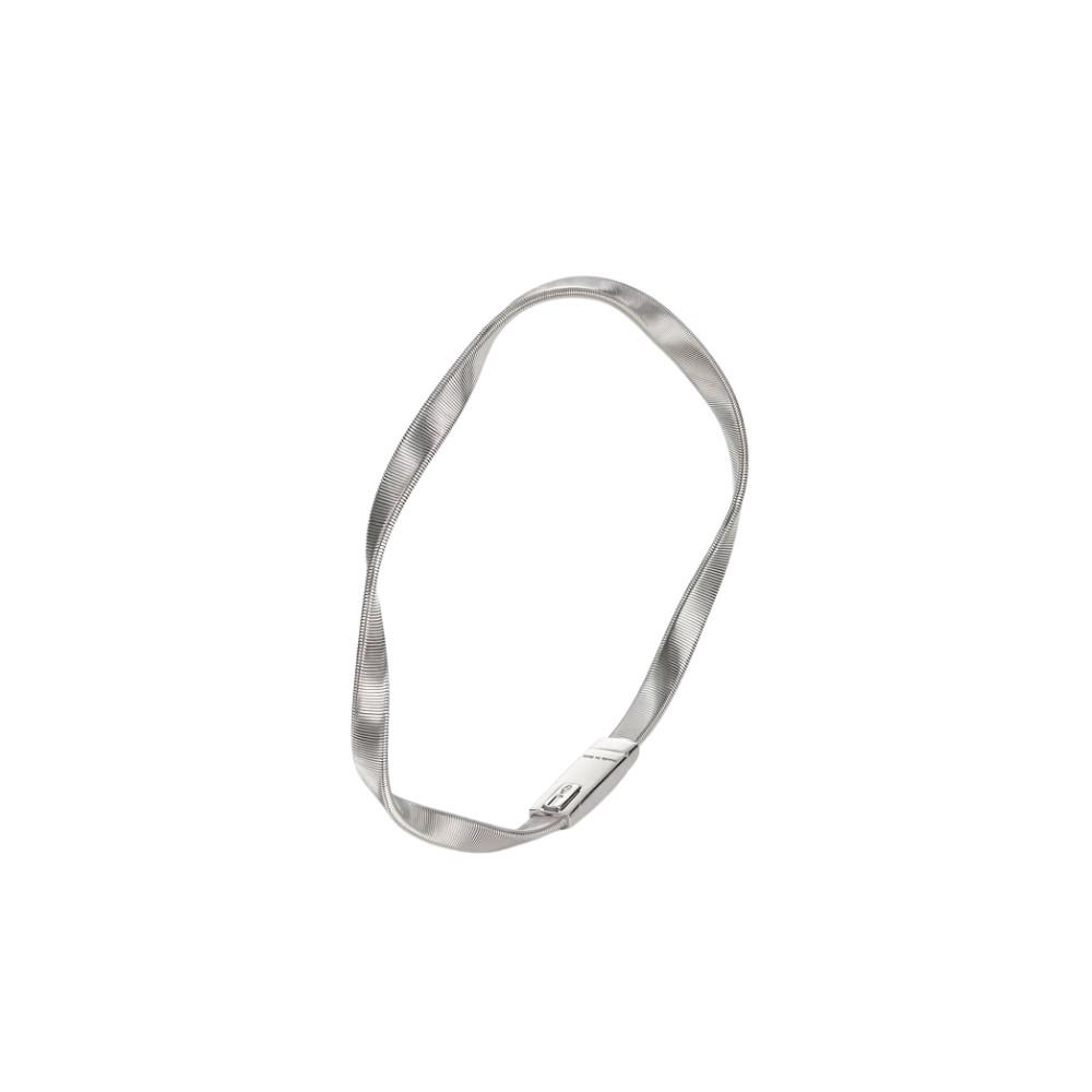 MARCO BICEGO Marrakech 18K White Gold Twisted Coil Bracelet Default Title