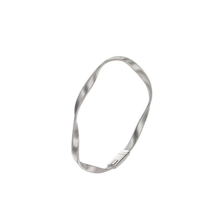 MARCO BICEGO Marrakech 18K White Gold Twisted Coil Bracelet Default Title