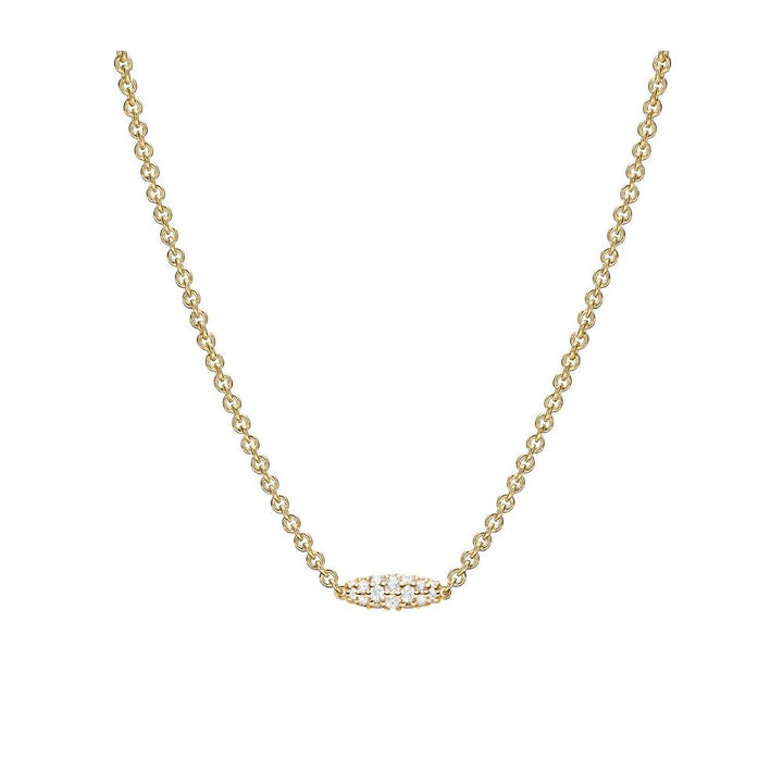 PAUL MORELLI 18K YELLOW GOLD SINGLE LARGE ELEMENT PIPETTE NECKLACE Default Title