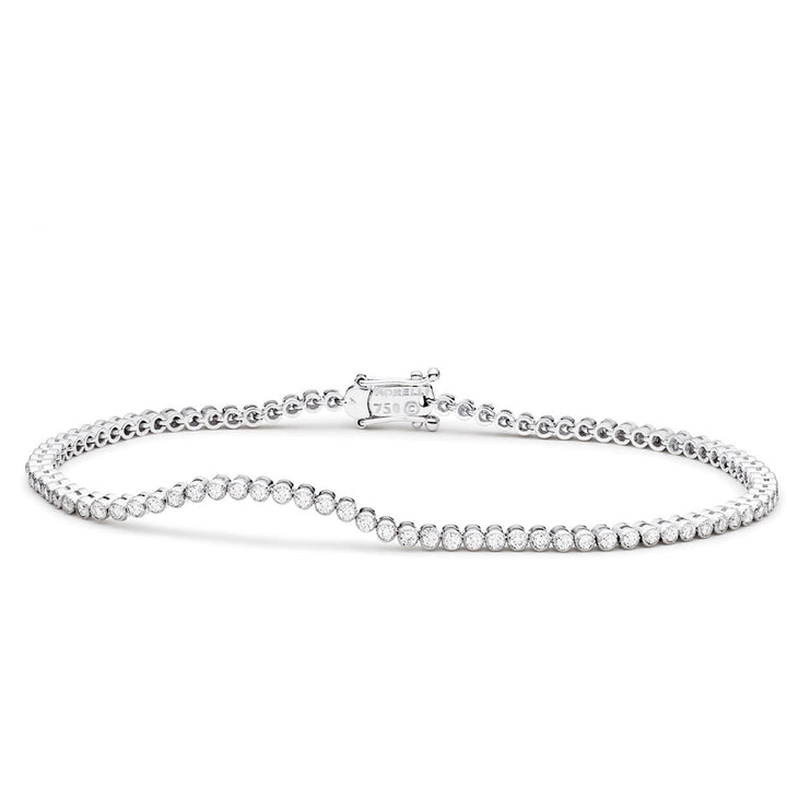 PAUL MORELLI DIAMOND STITCH WHITE GOLD BRACELET Default Title